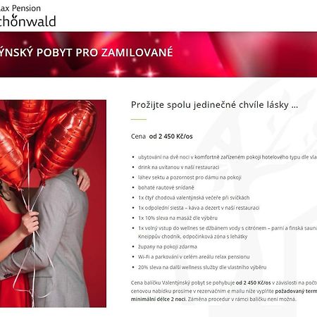 Relax Pension Schonwald Budisov nad Budisovkou エクステリア 写真