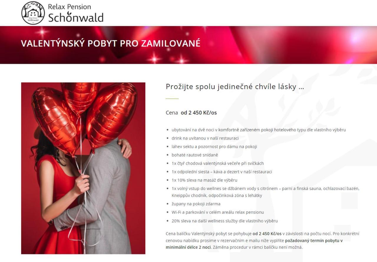 Relax Pension Schonwald Budisov nad Budisovkou エクステリア 写真